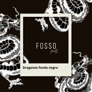 Dragones fondo negro