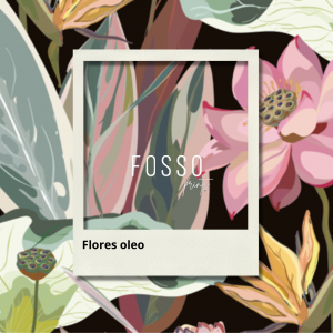 Flores de oleo - TULL MESH